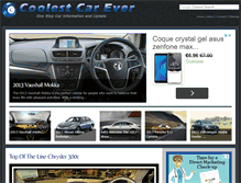 Tablet Screenshot of coolestcarever.com